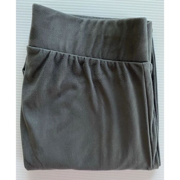 Seven7 Women's Large Pull On, Ankle Leggings, Charcoal Gray, Stretch, Soft Fill - Picture 5 of 13